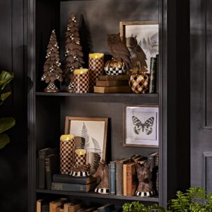 Courtly Check Flicker 6″ Pillar Candle