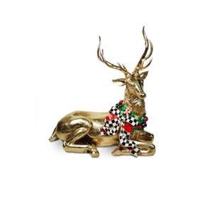 Christmas Magic Trophy Resting Deer