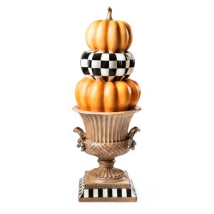 Fall On The Farm Stacked Pumpkin Urn
