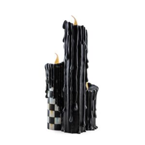 Courtly Check Melting Candle Cluster