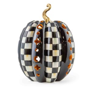 Cutout Illuminated Pumpkin – Tall
