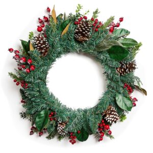 Holiday Berry 28″ Urn Ring