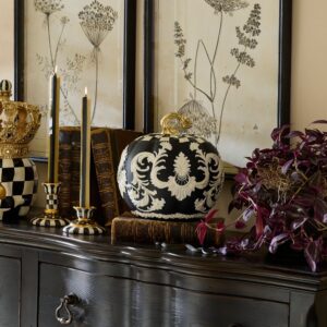 Courtly Check Black Cameo Pumpkin