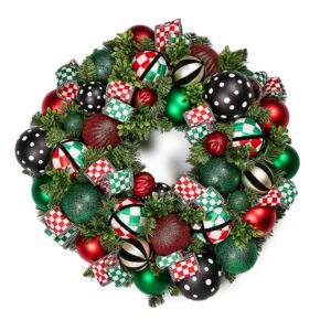 Check It Out Illuminated 26″ Wreath