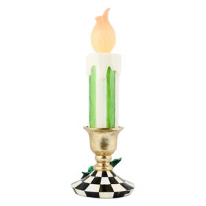 Check It Out Illuminated Small Trophy Candle