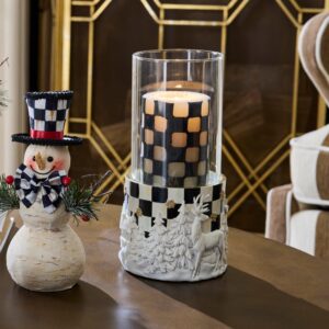 Courtly Noel Pillar Candle Holder