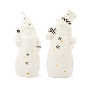 Courtly Noel Illuminated Snowman