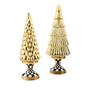 Courtly Noel Tall Illuminated Glass Tree