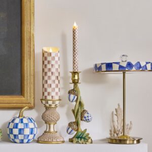 Royal Autumn Acorn Candle Holder