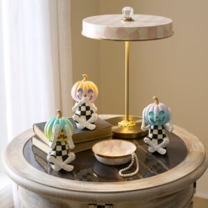 Trick or Treat Pumpkin Skeletons, Set of 3