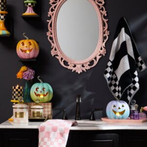 Trick or Treat Illuminated Jack O’ Lanterns, Set of 3