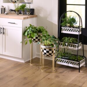 Check Plant Stand – Courtly Check, Tall