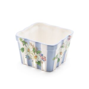 Wildflowers Blue Large Berry Basket