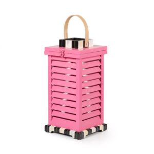Small Shutter Lantern – Pink