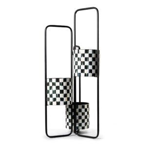 Courtly Check Triple Plant Stand