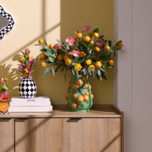 Tutti Frutti Orange Vase