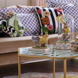 Pansy Party Chick with Cart