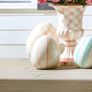 Courtly Stripe Medium Egg – Rosy, Medium