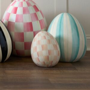 Courtly Check Small Egg – Rosy, Small