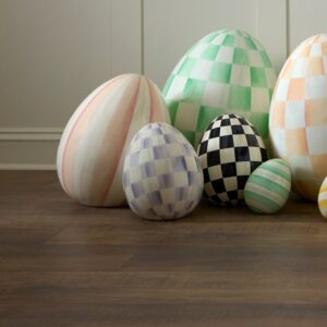 Courtly Check Small Egg – Violet, Small