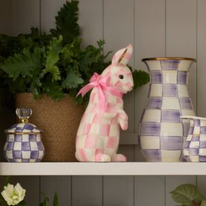 Mint Check Fluffy Bunny – Bubblegum