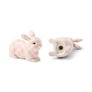 Courtly Bunny Salt & Pepper Set – Rosy Check
