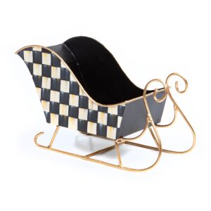 Courtly Check Small Tin Sleigh