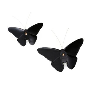 Courtly Check Outdoor Butterflies Wall Decor, Set of 2