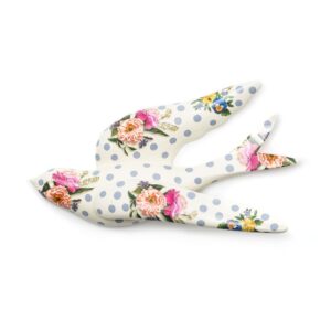 Wildflowers Swallowtail Wall Decor – Blue