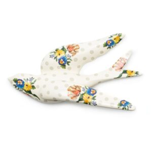 Wildflowers Swallowtail Wall Decor – Grey