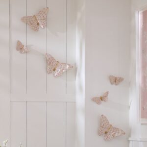 Rosy Check Wall Decor Butterfly – Rosy Check, Duo