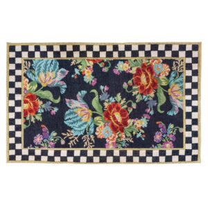 Flower Market Washable Rug