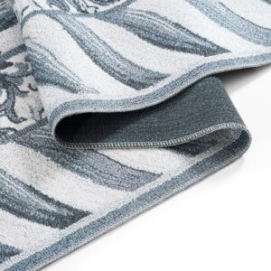 Sterling Check Washable Rug – Sterling Check, 2′ x 3′