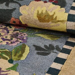 Tudor Rose Washable Rug – Tudor Rose, 2′ x 3′