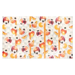 Peaches & Anemones Floor Mat – 3′ x 5′