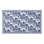English Garden Floor Mat – Royal – 3′ x 5′