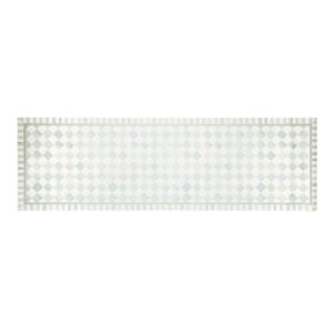 Check Floor Mat – Sterling Check, 2’6″ x 8′ Runner