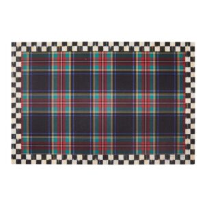 Tartan Floor Mat