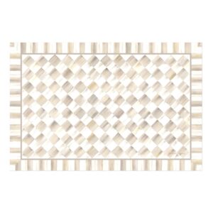Check Floor Mat – Mocha Check, 2′ x 3′