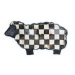 Courtly Check Sheep Serving Board