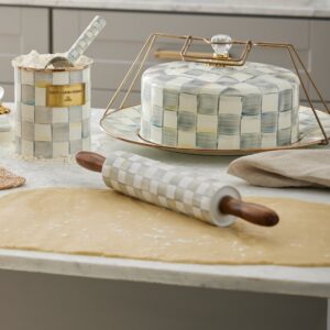 Courtly Check Rolling Pin – Sterling Check