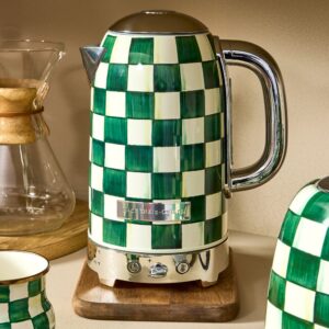 Emerald Check Electric Kettle – Emerald Check