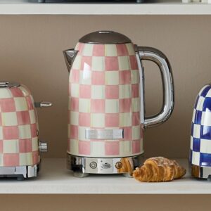 Emerald Check Electric Kettle – Rosy Check