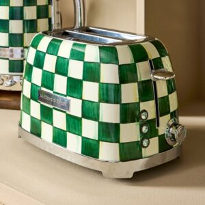 Courtly Check 2-Slice Toaster – Emerald Check