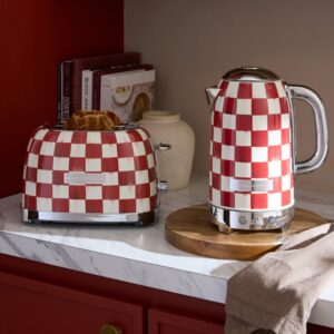 Courtly Check 2-Slice Toaster – Cherry Check