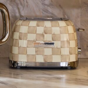 Courtly Check 2-Slice Toaster – Mocha Check