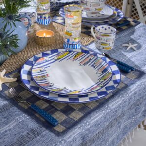 Go Fish Dinnerware – Go Fish, Dinner Plate