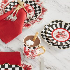 Cardinal Toile Dinnerware – Cardinal Toile, Bread & Butter Plate
