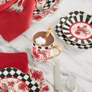 Cardinal Toile Mug