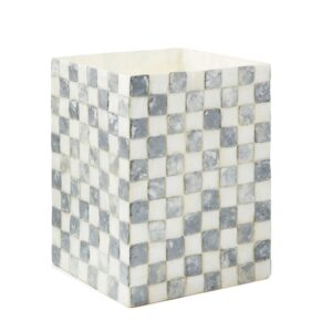 Sterling Check Capiz Bath Collection – Sterling Check, Waste Bin